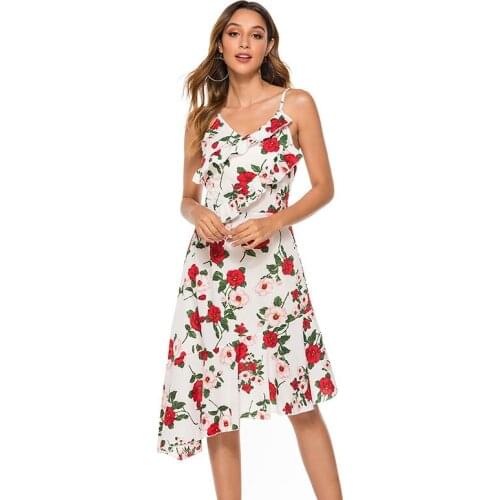 Цветочные летние платья SEESWEET China At AliExpress