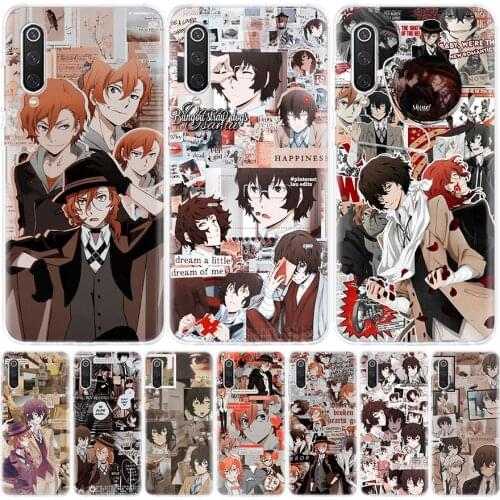 Bungo Stray Dogs Poster Silicon Phone Case For Xiaomi Redmi Note 10 9 8 9S 8T 7 6 5 6A 7A 8A 9A 9C Pro Customized Cover Coque