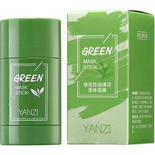 Green Tea Skin Care Oil Control Face Deep Cleansing Cleanser Acne Treatment Wash Balm Stick Mascaras Beauty Makeup Tool