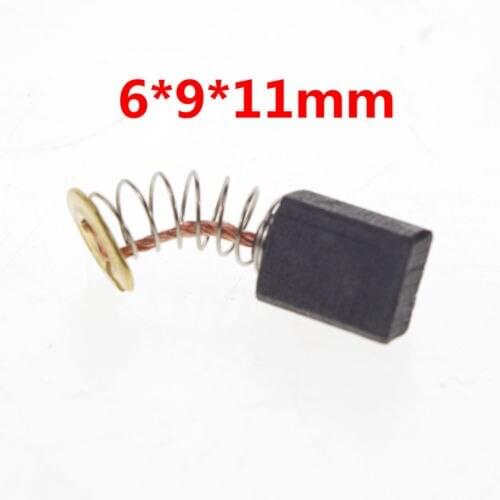 Carbon Brushes 6mm x 9mm x 11mm for Generic Electric Motor x7