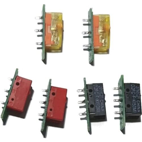 2Pcs/Pair Mouse Repair Parts Mouse Micro Switch for logitech G403/G403 Hero Gaming Mouse Replacement Mouse Button Board