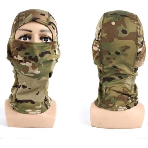 1 Pc 20 Styles Outdoor Camouflage Military Ski Full Face Mask Motorcycle Bicycle Caps