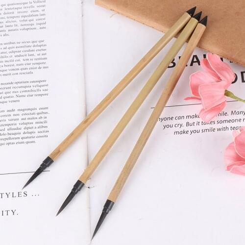1Pcs Drawing Painting Pen Bamboo pole Ultra-thin Line Nail Art Liner Brush Manicure DIY Tool