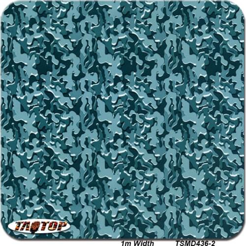 1m 50Sq TSMD436-2 Camouflage FilmWater Printing Water Transfer Printing Film