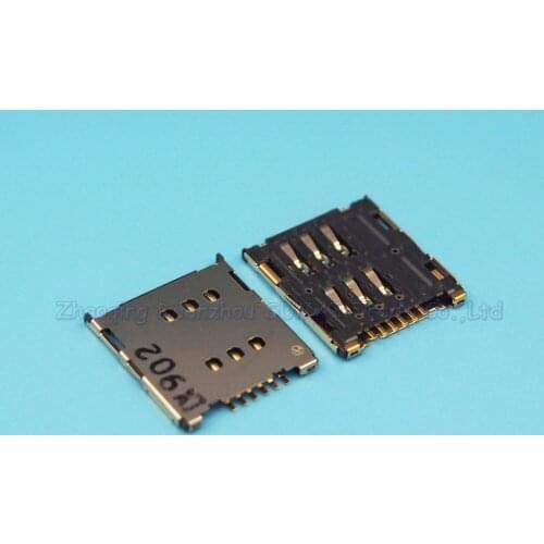 5pcs/lot Sim Card Slot holder For Coolpad 5950 5891Q 7295C 8198T 9910 8750 SIM Card Slot free shipping
