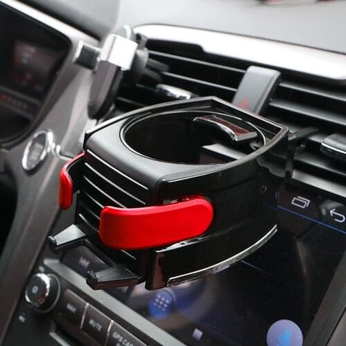 Car Cup Drink Holder Car Styling Air Vent Outlet Water Bottle Phone Stand Auto Supplies Universal