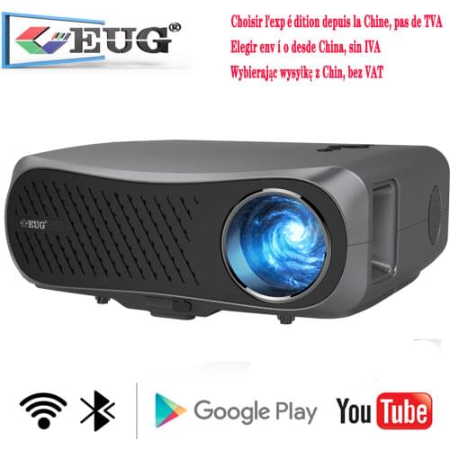Projetor 4K Home Theater Video Beamer Led 7200 Lumens Android Bluetooth Wifi Airplay A12AB Freeshipping Projector For Phone
