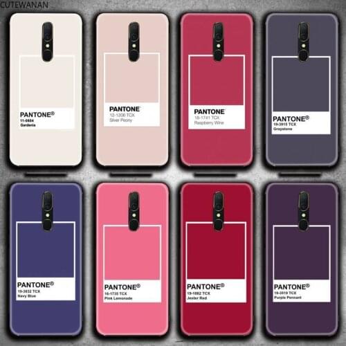Caliente Pantone Phone Case For Oppo A5 A9 2020 Reno2 z Renoace 3pro A73S A71 F11