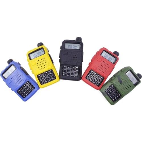 NEW UV-5R Walkie Talkie Rubber Holster Case for Baofeng UV 5R UV-5RA UV-5RE DM-5R Plus TYT TH-F8 ham Two way radio