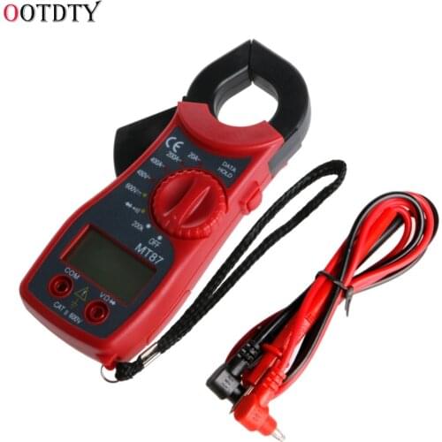 Digital Clamp Multimeter AC DC Voltmeter Ammeter LCD Ohmmeter Volt Tester Meter