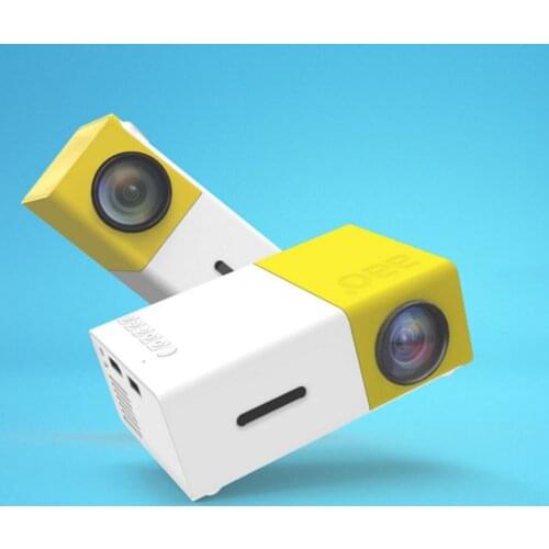 Yg300 Mini Home Projector Support 3D High Definiton 1080P Handheld Mini Portable Usb Projector International Edition