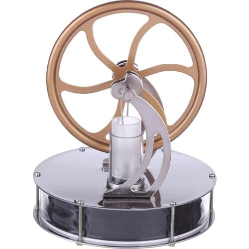 LTD Low Temperature Difference Stirling Engine Model Flywheel Heating Machine Engine Educational Experimental Toy Children Gift