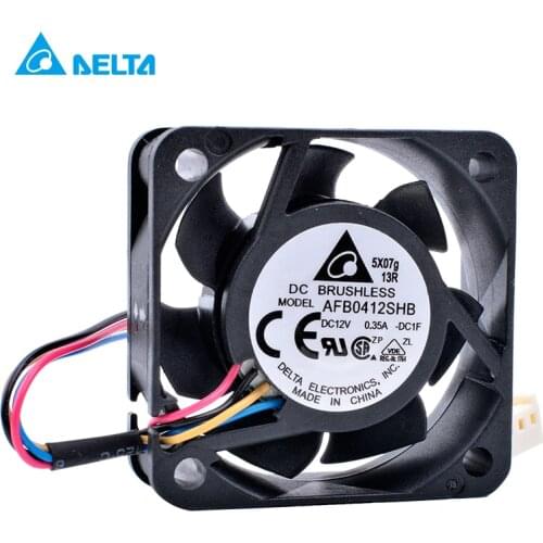 New and original AFB0412SHB 4cm 4015 40x40x15mm DC 12V 0.35A Double ball bearing four-wire 4pin PWM air volume cooling fan