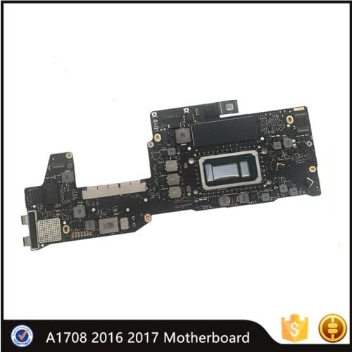 Tested A1708 Motherboard For MacBook Pro 13" A1708 Logic Board i7 2.4GHz 8GB/16GB 2016 820-00875-A i5 2.3G 8GB 820-00840-A 2017