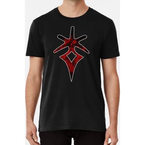 Dark Knight - Drk - Ffxiv T Shirt Dark Knight Drk Black Red Blood Knight Dark Job Icon Ffxiv