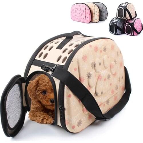 Outdoor Pet Bag Portable Pet Breathable Shoulder Bag Handbag Space EVA Cats Dogs Backpack Folding Travel Shoulder Bag Cats Dogs