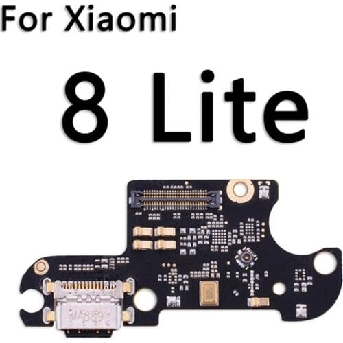 USB Charger Board Port Connector Mic PCB Dock Charging Flex Cable For XIAOMI 8 Lite