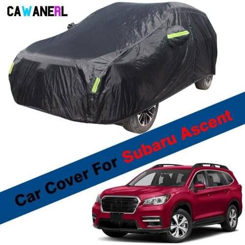 Waterproof Car Cover For Subaru Ascent 2018-2021 Outdoor Anti-UV Sun Shade Rain Snow Ice Resistant SUV Cover Dust Proof