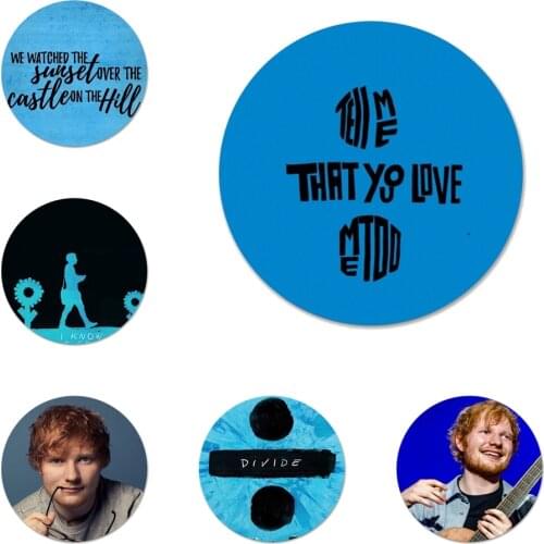 Ed Sheeran Badge Brooch Pin Accessories For Clothes Backpack Decoration gift