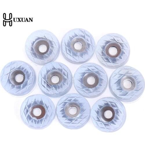 10pcs Soft Transparent Non-slip Pads Chair Table Feet Leg Bottom Pads Furniture Sofa Stool Foot Covers Floor Protectors
