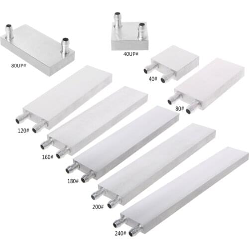 1 Pc Primary Aluminum Water Cooling Block Heat Sink System For PC Laptop CPU New Design