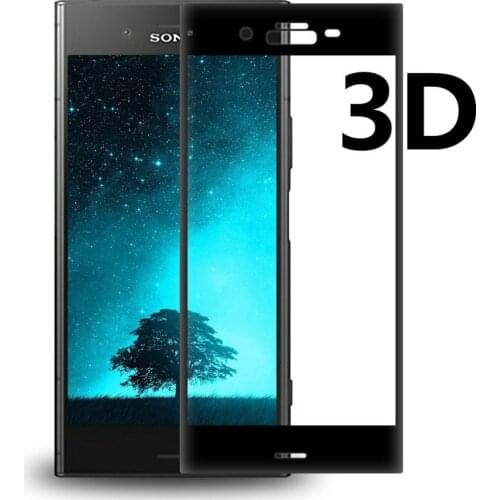 For Sony Xperia XZ2 Premium 3D Full Cover Tempered Glass Screen Protector Glass Film for Sony Xperia XZ1 XZ2 Compact Dual