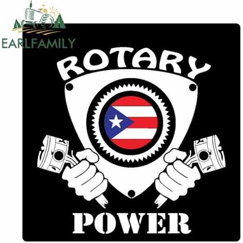 EARLFAMILY 13cm x 13cm For Puerto Rico Car Decal Fine Decal Waterproof Car Stickers Vinyl Wrap Personality Creative Stickers