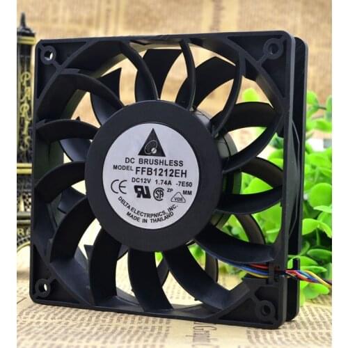 SSEA New server inverter cooling fan for Delta FFB1212EH 12025 12V 1.74A 12CM 12025 120X120X25MM