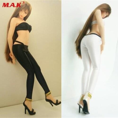 1/6scale tube T-back leggings tights&bra set clothes clothing set for 12 inches female action figure accessories
