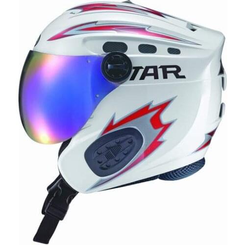 New Top Quality Ski Helmet international authentication Snowboard Protection Snowboarding Skiing helmet With lens