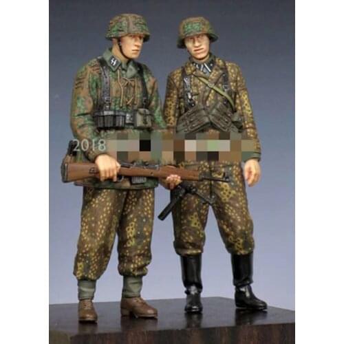 Resin soldier two-person kit 1:35