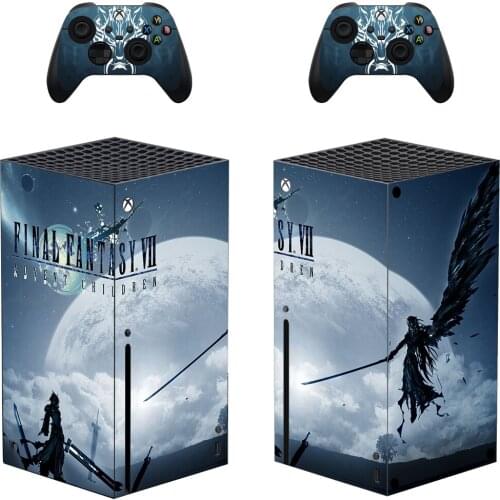 Final Fantasy Style Xbox Series X Skin Sticker for Console & 2 Controllers Decal Vinyl Protective Skins Style 6