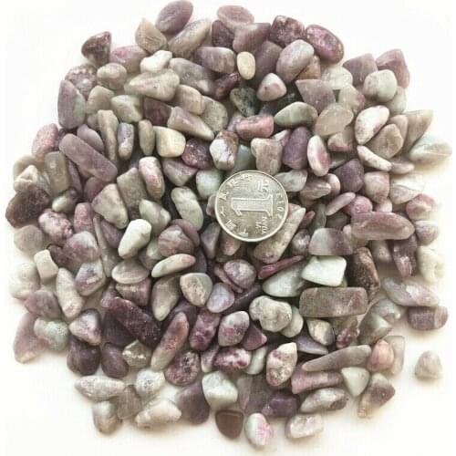 Dropshipping 50g 9-15mm Natural Plum Blossom Tourmaline Gravels Polished Stones Healing Decoration Natural Stones and Crystals