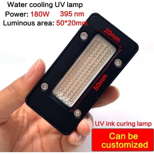 UV LED Curing Lamp 5020 Epson Ricoh Nuocai UVLED Ink Drying Curing Lamp Flatbed Printing Inkjet Printer Drying Lamp
