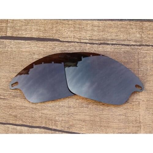Vonxyz Bronze Brown Polarized Replacement Lenses for-Oakley Fast Jacket Frame