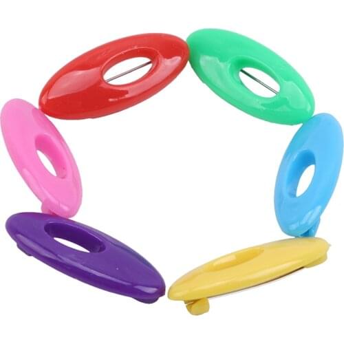 5pcs/lot Plastic Safety Brooch Pins For Women Muslim Hijab Islamic Scarf Accessories Headscarf Decoration Scarf Buckle