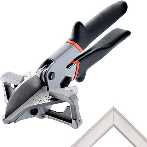9 Inch Electric Wire Slot Cutter 0-135 Degrees Multi-Function Angle Shear Pruners Multi Angle PVC Trunking Scissors
