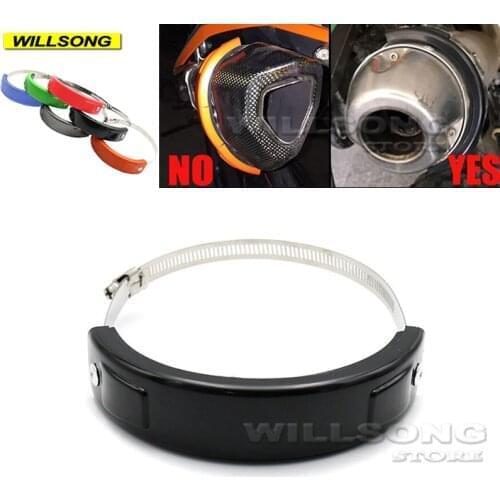 Motorcycle Accessories Exhaust Pipe Protector Muffler Silencer Guard Cover For SUZUKI GSX1300R HAYABUSA GSX1400 GSXR600/750/1000