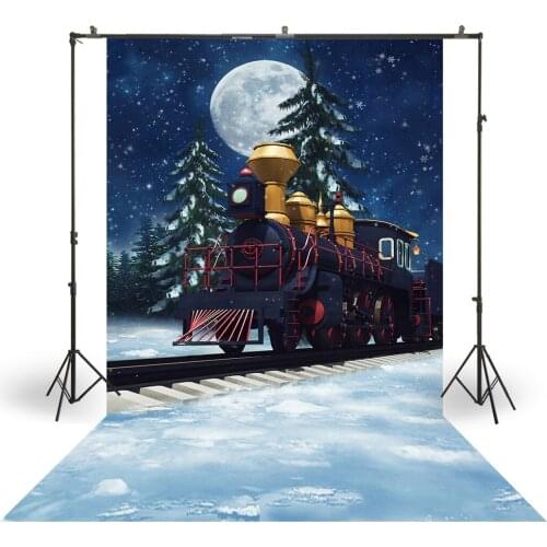 HUAYI Photography Backdrops Christmas Day Celebration Party Decor Photo Background Christmas Holiday Family Backdrop XT-6722
