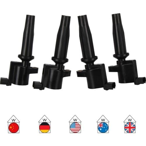 4PCS Ignition Coil For 03 - 12 Ford Transit Connect Focus / Escape 2.0 DG-507