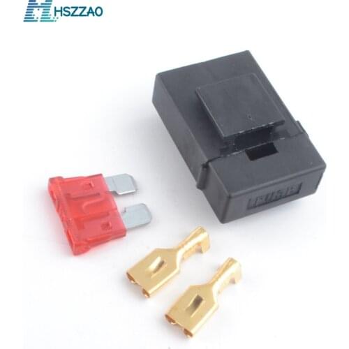 Waterproof ATO Fuse/Blade Fuse Holder Set Kit 3A 5A 7.5A 10A 15A 20A 25A 30A 35A 40A For Car, ship, RV,Motorcycle,Truck