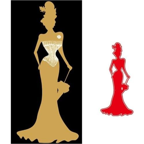 Beauty Belle DIY Printing Carbon Steel Mould, Clear Stamp Embossing Mold for Paper Card and Craft Gift Making