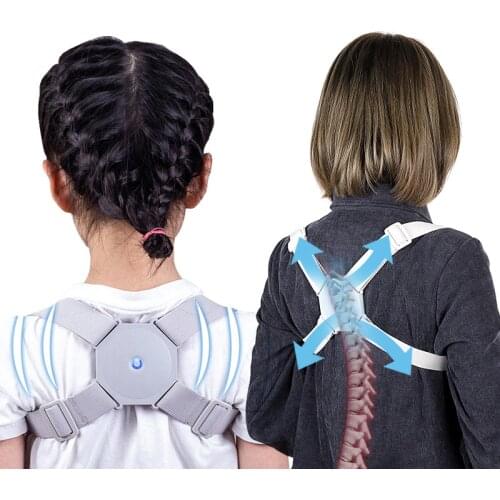New Posture Corrector Smart Vibration Reminder Inductive Design Adult Children Back Support Belt Corset Orthopedic Brace Correct