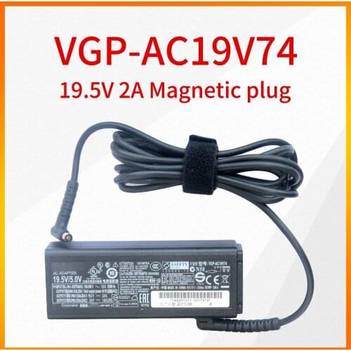 Original VGP-AC19V74 19.5V 2A Power Adapter is Suitable for SONY Z13 F13N F11A TAP11 Notebook