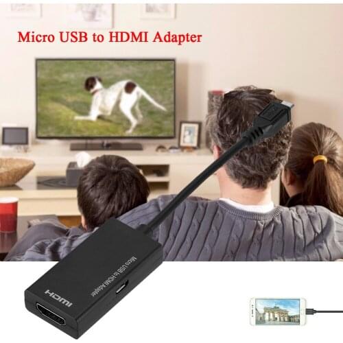 Smartphone Cables Micro USB to Micro USB 2.0 Male to Female Adapter Converter for Samsung HTC LG Android Xiaomi2 HDMI-compatible