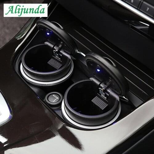 Portable car drum ashtray storage cup with LED lights for Chevrolet Cruze TRAX Aveo Lova Sail EPICA Captiva Malibu