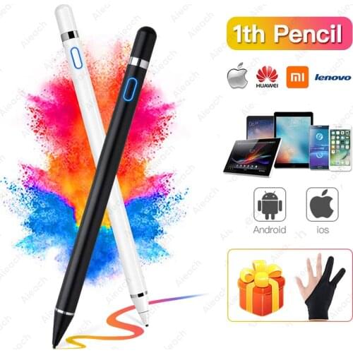 IPad Touch Pen, For Apple Pencil 2 1, 10.5, 11, 12.9, Stylus Pen, 2017, 2018, 5th, 6th, 7th, Mini 4, 5, Air 1, 2, 3