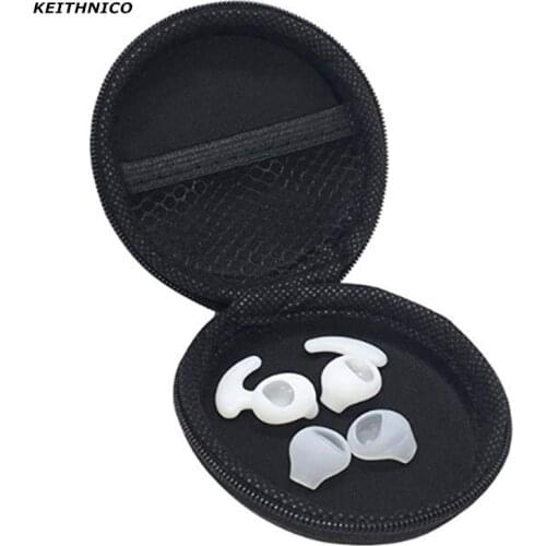Silicone Cover Earbuds Earphone Case for Samsung Galaxy S7 S6 edge Stereo Headphone Eartip Ear Wings With Storage Case Box