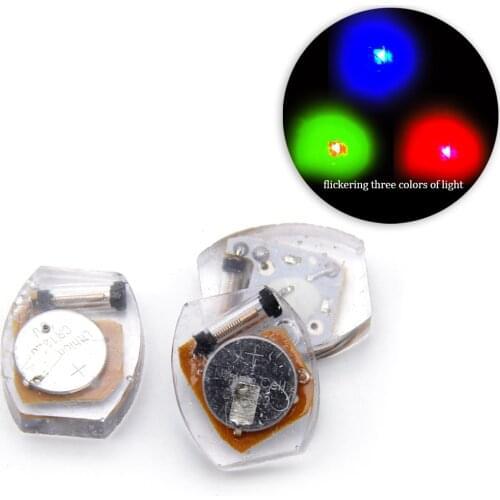 50pcs/lot 19*22mm Luminous Light Up Lamp DIY Bow Bag Material Flashing Blinky Lights Home Decoration,50Yc8811