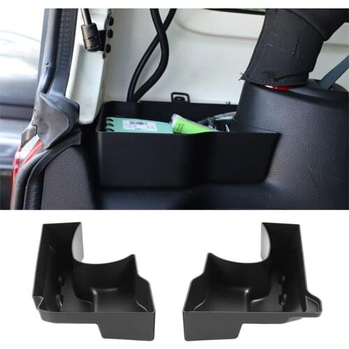 Rear Trunk Storage Box Organizer Container Black for Jeep Wrangler JK 2011 2012 2013 2014 2015 2016 201 Car Interior Tray